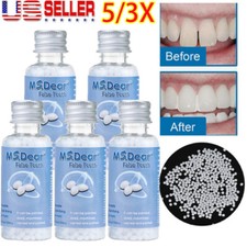 Resin False Teeth Solid Glue Temporary Tooth Repair Moldable Teeth Gap Filler