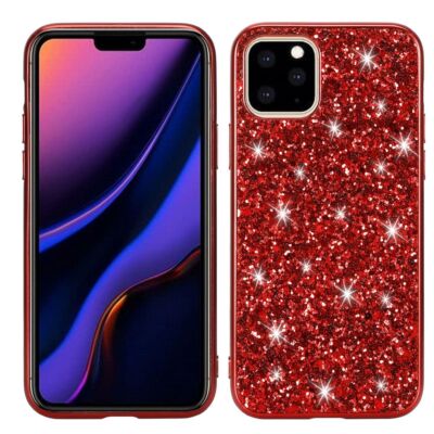 Handyhülle Schutz Case für Apple iPhone 11 Pro Max Cover Tasche Etui Bumper Rot