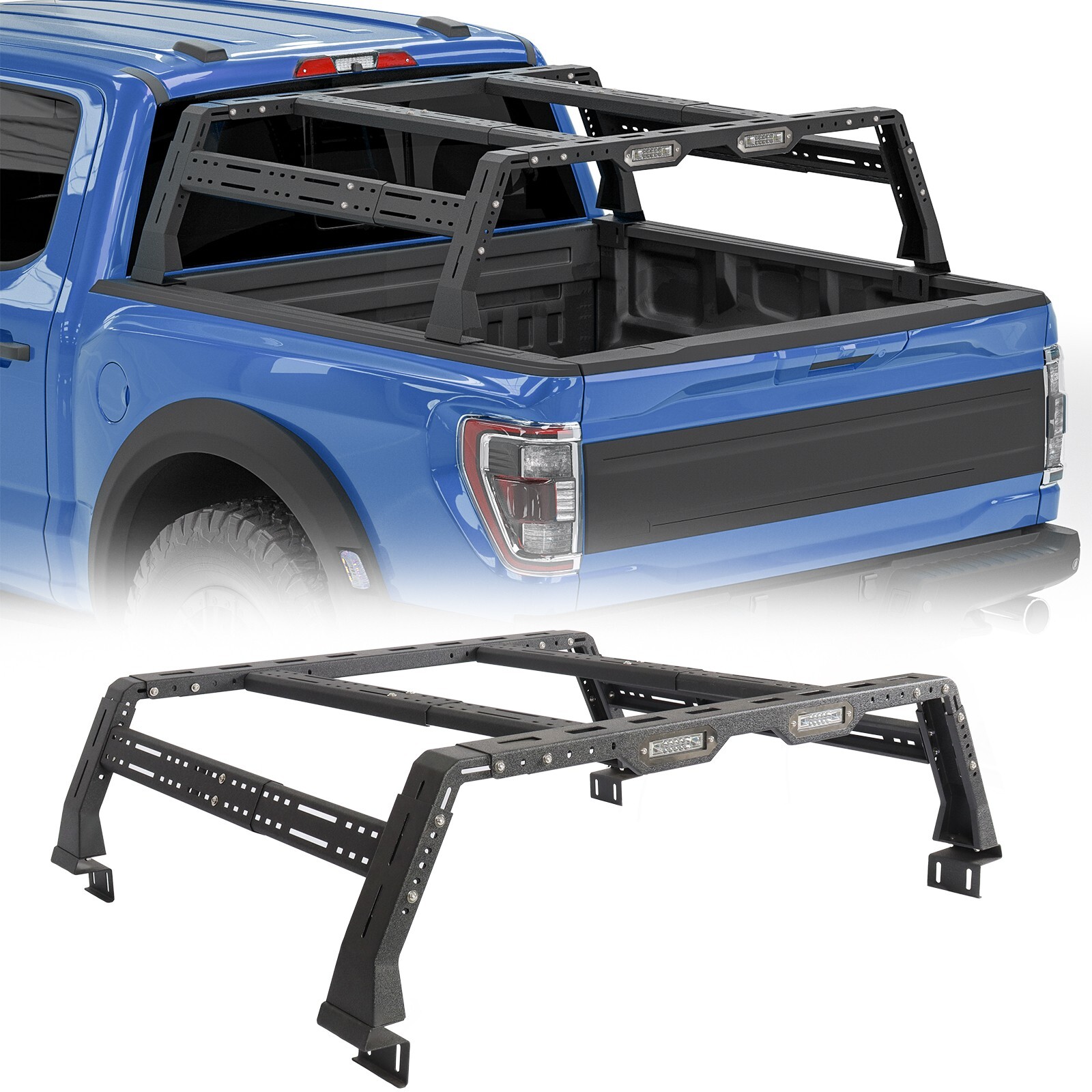 Used Pick-up Truck Steel Overland Trunk High Bed Rack Cargo Luggage Carrier