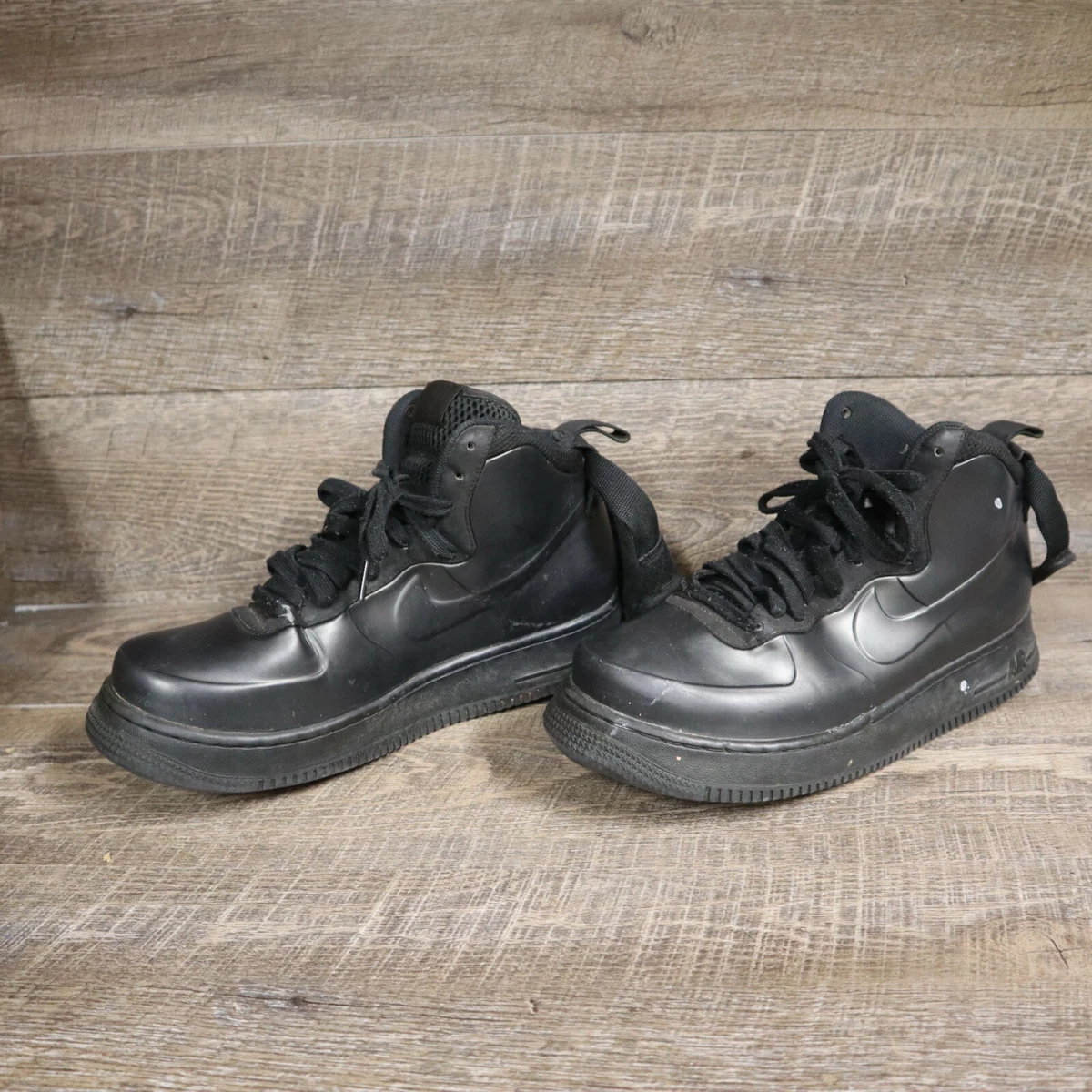Air force 1 foamposite triple black discount