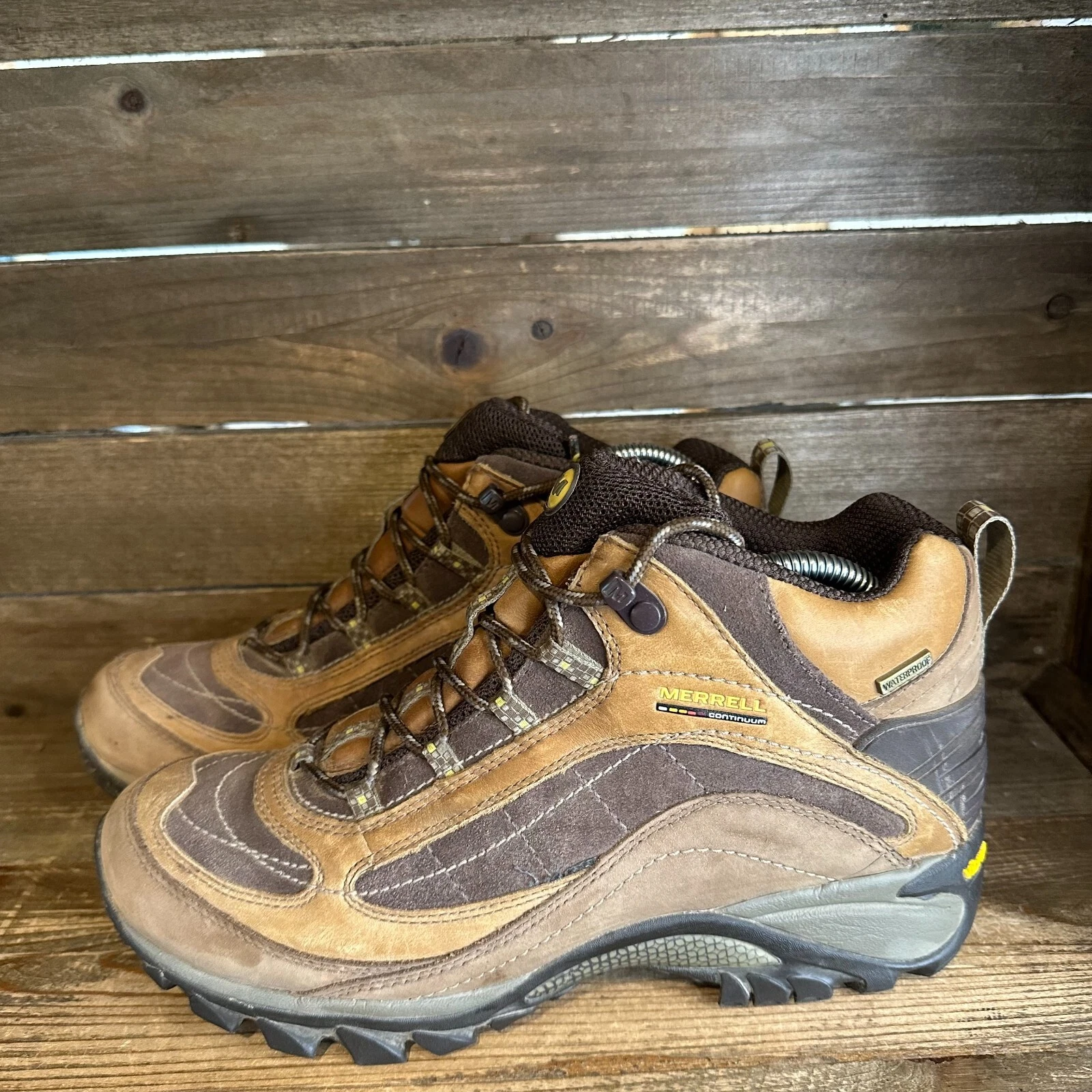 merrell siren continuum leather athletic mid hiking boots
