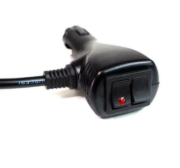 10ft Cigarette Lighter Socket Plug Connector With Changing Pattern On Off Switch - Image 2 of 4