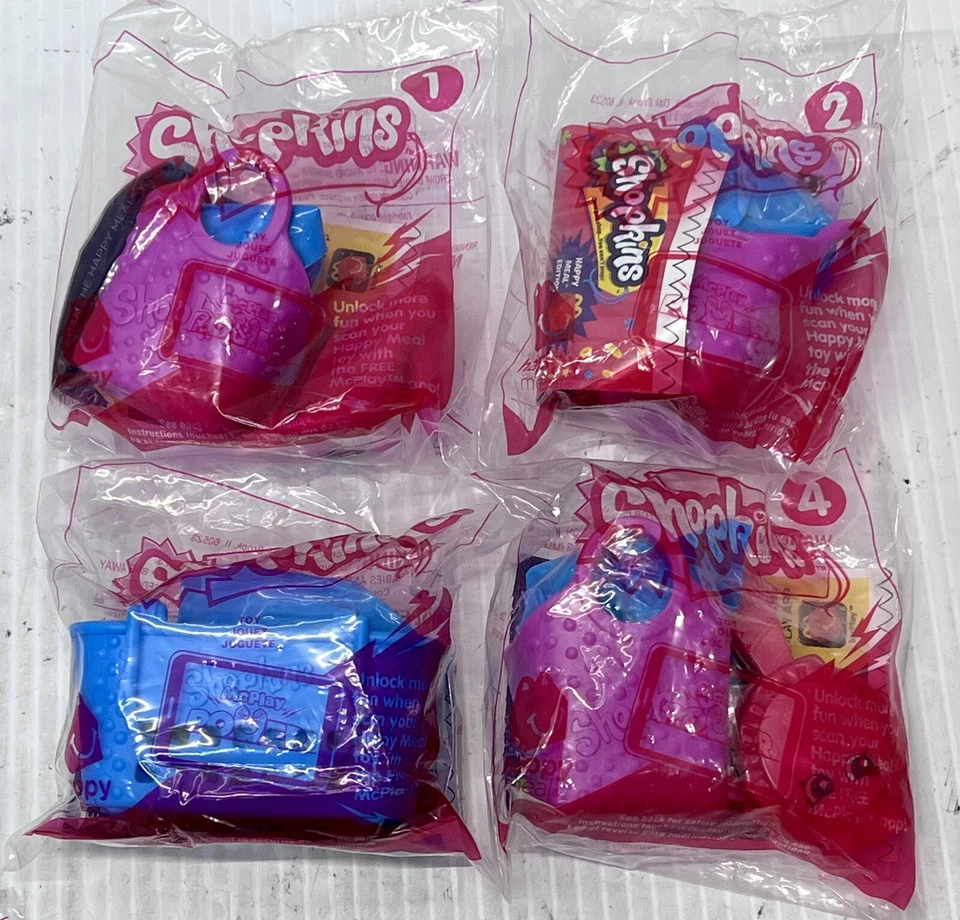 Shopkins Mcdonalds Happy Meal 2013 exclusivo sellado 1-16 juego cesta Foto 2 de 4