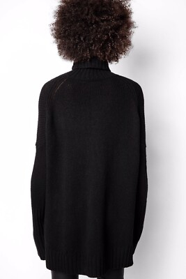 zadig＆voltaire タートルネックニット 黒 Zadig&Voltaire Rock & Roll Jumper - Black | Editorialist