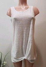 Nwt CUPSHE White Long Cover-Up Size Small Twisted Knot