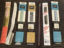 authentic 7 metal zippers vintage assorted lengths Talon Coat Clark Replace