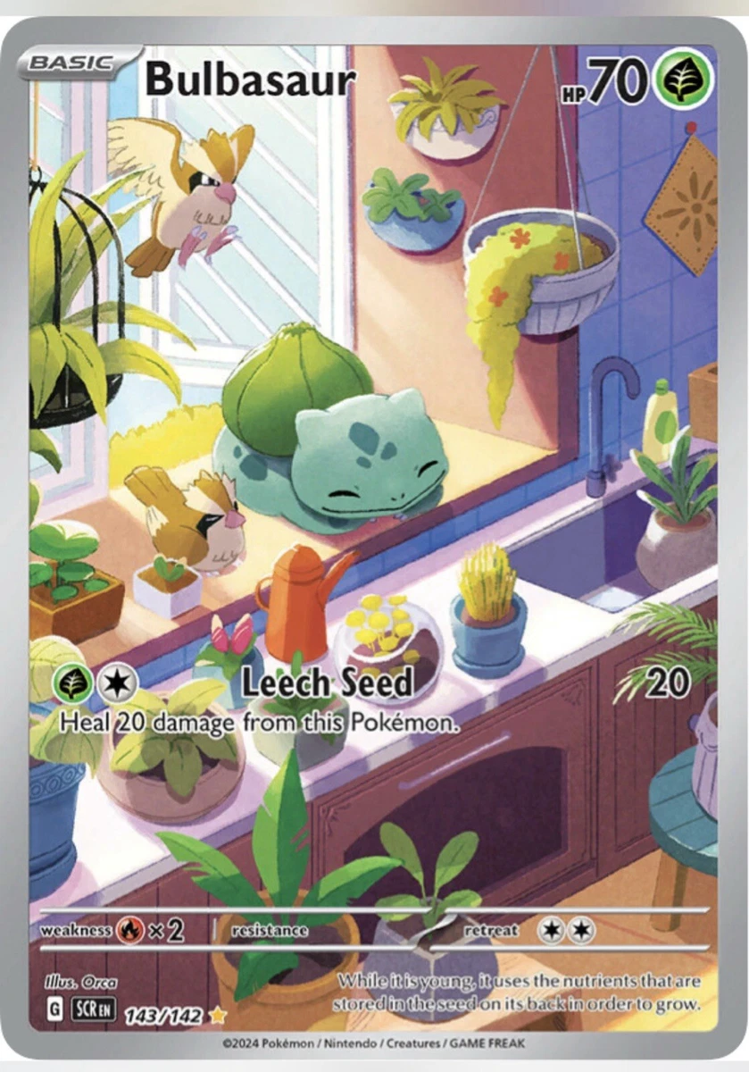 bulbasaur pokemon card ebay Bulbasaur Pokémon TCG Cards for sale