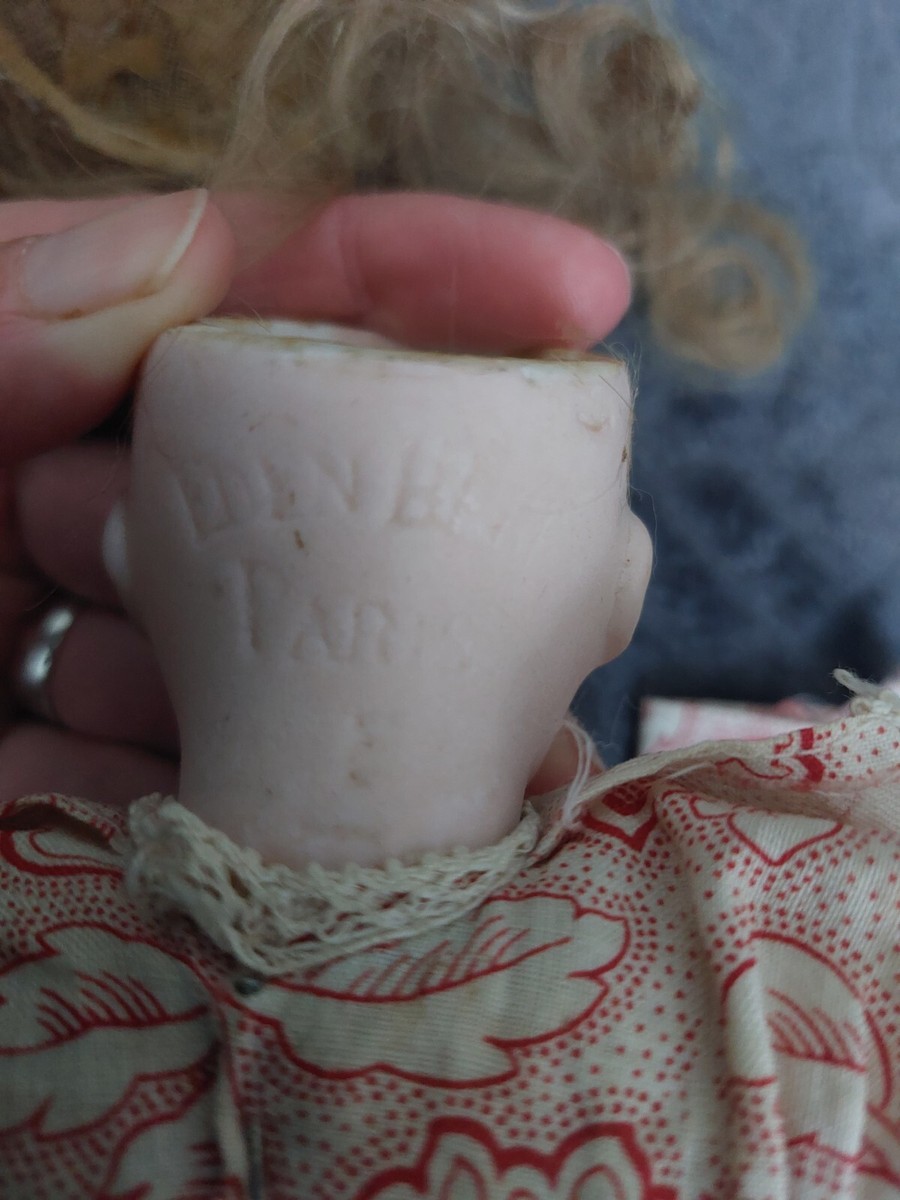 Poupée Ancienne Bébé Eden Paris - 27 Cm - Bouche Fermée - Dans Sa Boîte - France