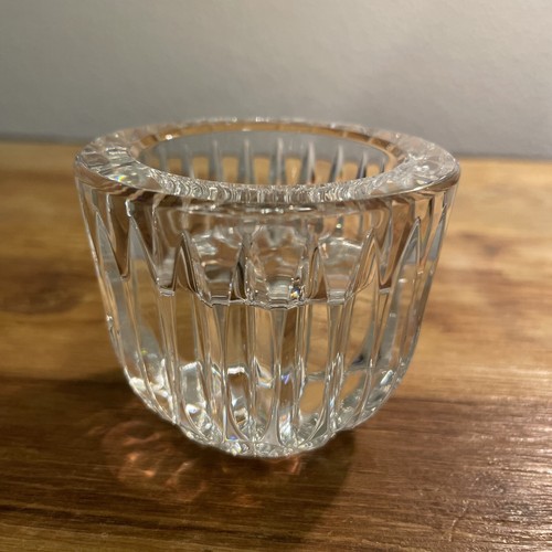 Soporte votivo redondo transparente para velas de cristal WATERFORD - Imagen 4 de 20