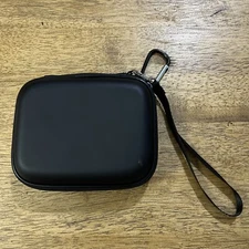 Lacdo Hard Drive Carrying Case Black Wristlet Store For Memory Card Wire