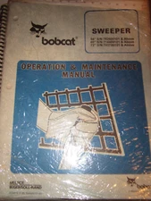 1995 Bobcat SWEEPER Attachment Operation  Maintenance Manual 6724015