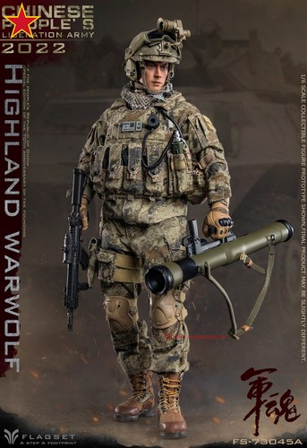 Flagset FS-73045A 1/6th Chinese PLA Highland Warwolf Attacker Action Figure INST - Picture 4 of 13