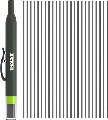 TRACER Pro Series 24x Deep Hole Precision Pencil Graphite Replacement Lead,APPL1