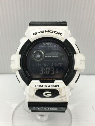 CASIO G-SHOCK GWX-8900B-7JF Black/White Solar Digital Watch - Picture 1 of 9