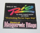 VINTAGE Full Matchbook Rio Casino & Resort Las Vegas, Nevada Masquerade Village — photo 1