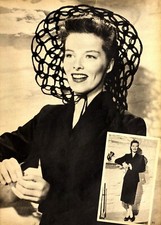 Katharine Hepburn Smiling - 1946 - 4 x 6 inch Photo Print