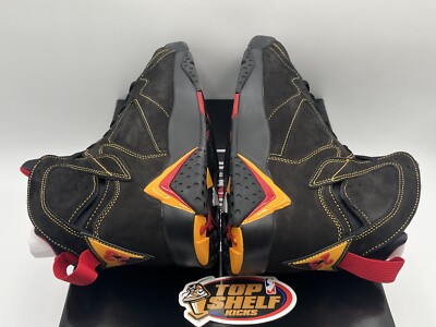 New Air Jordan 7 Citrus 2022 Size 11 Rare Retro Authentic Black