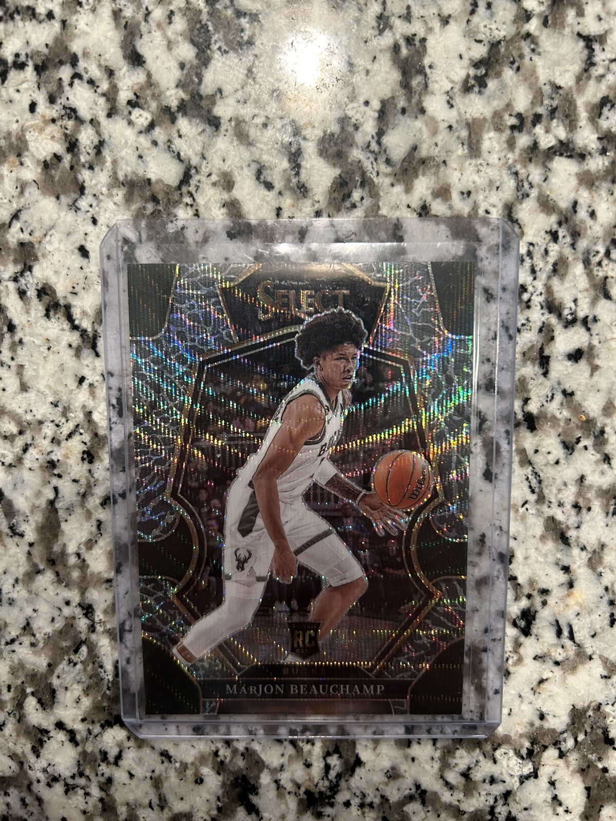 2022-23 Select Marjon Beauchamp Case Hit SSP Elephant Print Premier Level #179