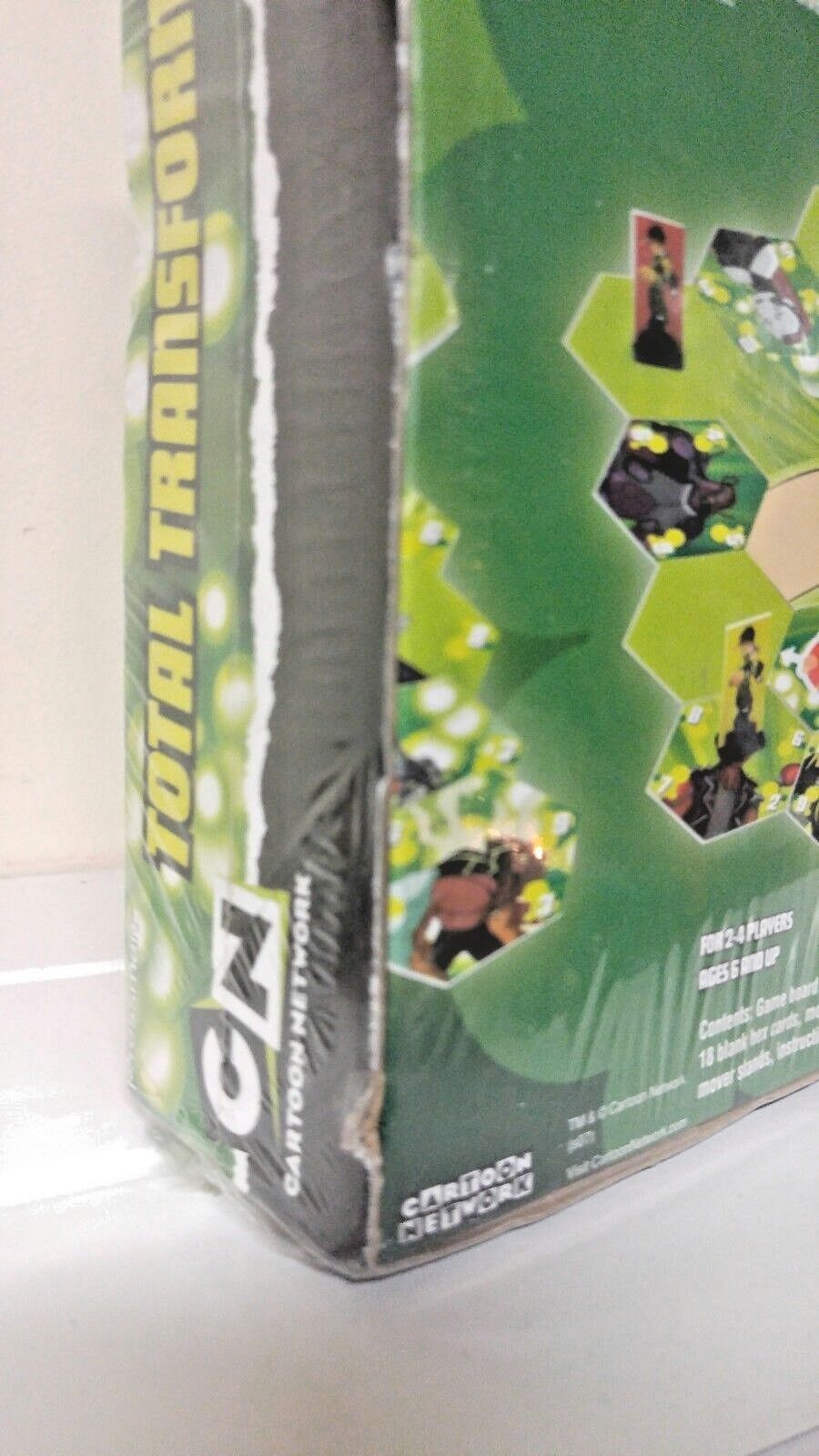 Vintage BEN 10 TOTAL TRANSFORMATION BOARD GAME Cartoon Network VGC