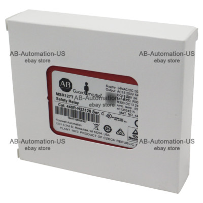 NEW Sealed 440R-N23126  Guardmaster MSR127T Safety Relay
