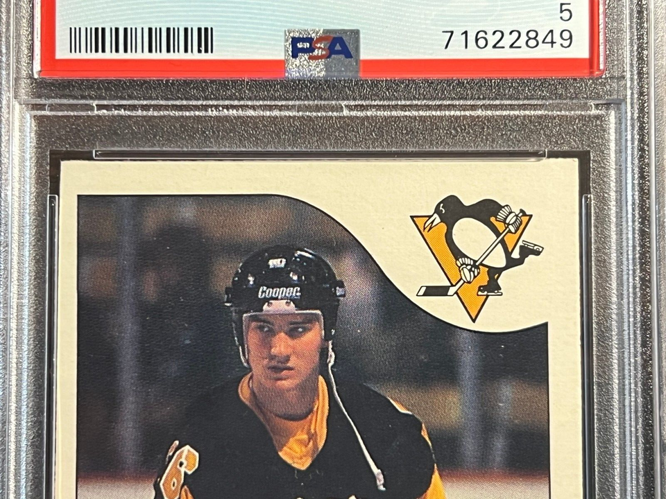 3 Cards - 1985 O-Pee-Chee OPC #9 Mario Lemieux RC Rookie PSA 5 Lot ...