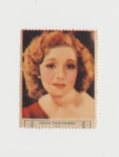 Helen Twelvetrees 1932 National Screen Star Stamp - Clean Back - E5 - Film Star