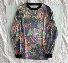 Palace Galaxy Long Sleeve Shirt Sz M 100 % Authentic