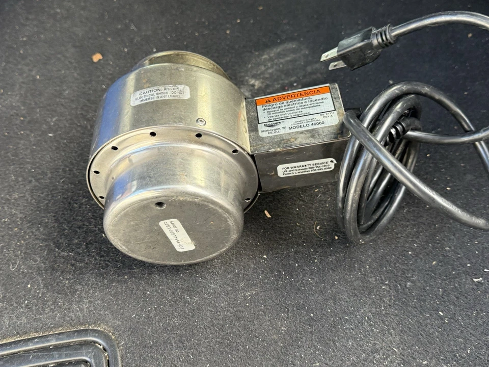 Vollrath 46060 Universal Eléctrico Buffet Catering Chafer Calentador Viaje - 120V Foto 3 de 4