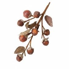 Herbstzweig mit Kunstfr&uuml;chten Vintage k&uuml;nstlicher Fruchtzweig herbstlich