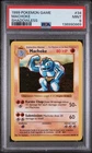 1999 POKEMON BASE SET SHADOWLESS #34 MACHOKE PSA 9