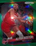 2025 Panini Prizm WNBA Aliyah Boston #75 Green Prizm Indiana Fever Basketball