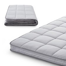 3Inch Twin Mattress Topper Cover Only Cover ,Cot Mattress Protector Bedding,F...