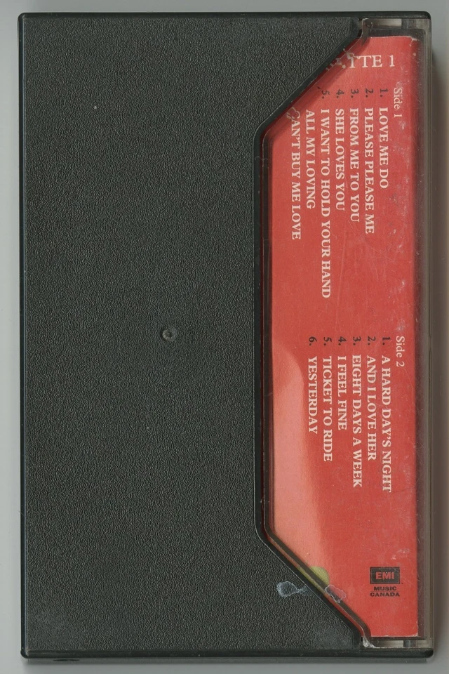 THE BEATLES - 1962-1966 (Canadian 2-Cassette - C4 0 7777 97036 4 7) - Image 2 of 4