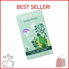 Natracare Organic and Natural Tanga Panty Liners, Thong Style, 30 Count, 3 Boxes