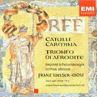 Orff - Catulli Carmina Trionfo di Afrodite Franz Welser-Möst CD NM