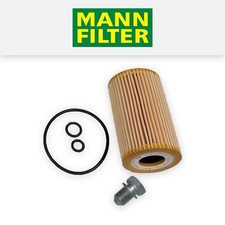 SERVICE KIT for VW GOLF MK6 1.6 TDI MANN OIL FILTER SUMP PLUG (2009-2016)