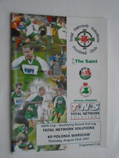 Total Network Solutions v Polonia Warszaw 2001/02 UEFA Cup