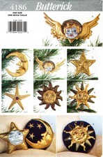 Butterick 4186 1995 Celestial Sun Moon Star A...