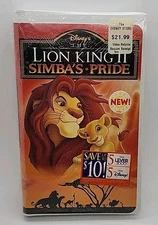 The Lion King II: Simba's Pride (VHS, 1998) *Brand New*