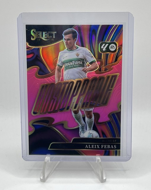 2025-26 Select La Liga Aleix Febas Pink /25 Unstoppable Elche CF