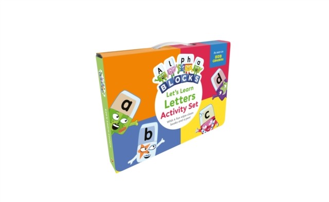 Alphablocks Let's Learn Letters Wipe-Clean Activity Set by Alphablocks