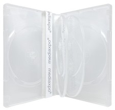 Clear 6 Disc DVD Cases Lot