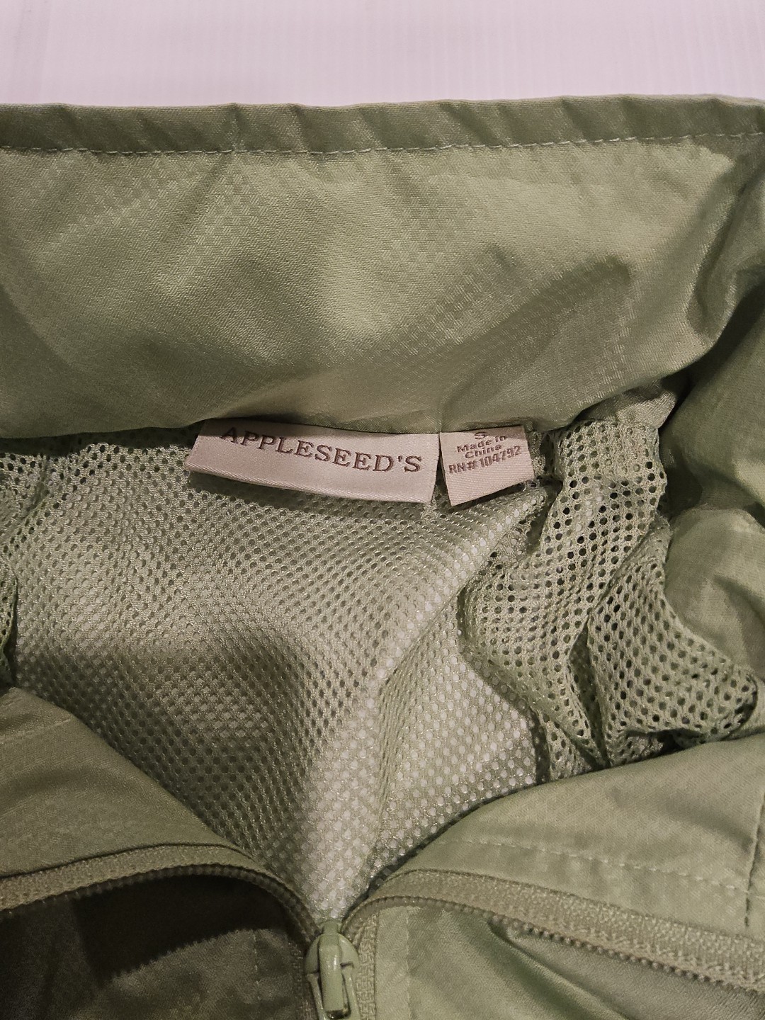 Appleseeds Small Jacket Lightweight Full Zip Hidd… - image 10