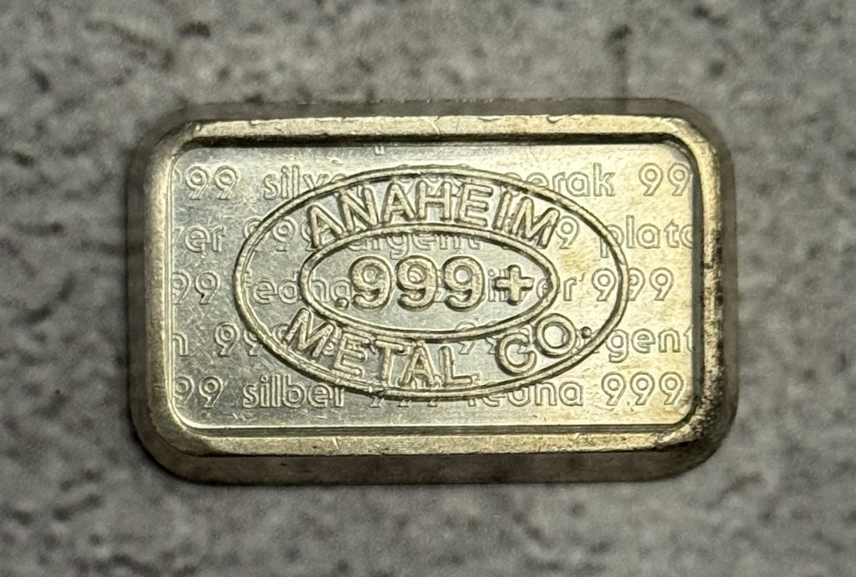 Silver Bullion 1 oz Precious Metal Content per Unit 1981 for sale