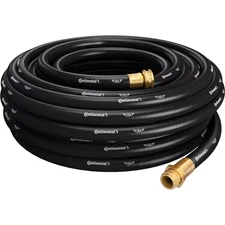 Premium 5/8 In. Dia X 100 Ft. Commercial Grade Rubber Black Water Hose