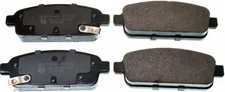 Rear axle Denckermann B111153 brake pad set, disc brake for Chevrolet, OPE