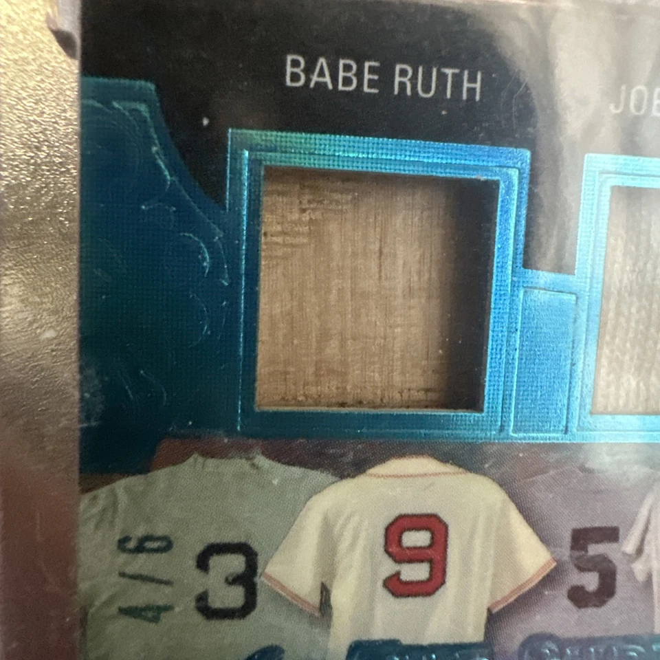 2020 Leaf Superlative 16 Ruth Mays Mantle Williams DiMaggio Musial Clemente 4/6 - Image 4 of 4