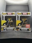 Funko Pop Marvel Wolverine #1371 + #1376 Collector Corps Exclusive Bundle Mint