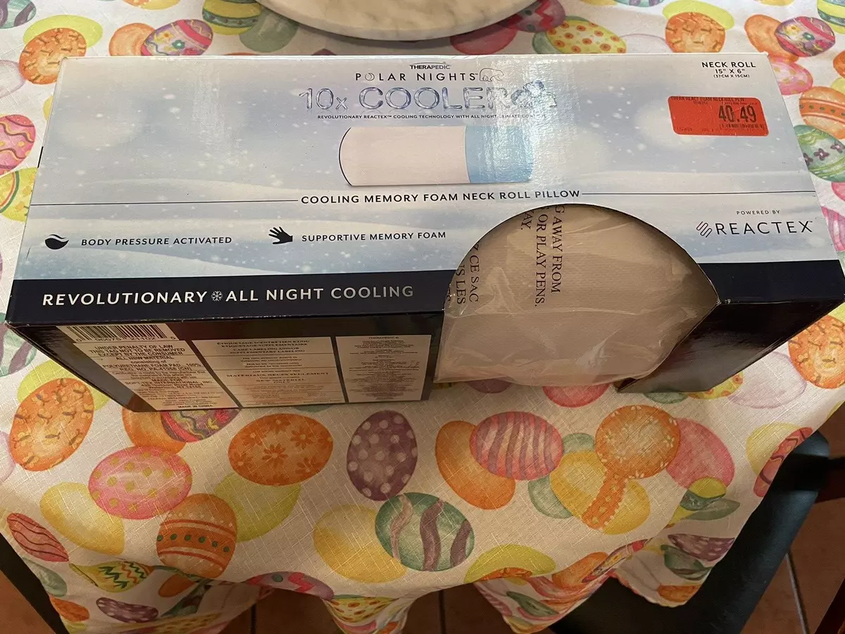 Therapedic memory foam clearance pillow