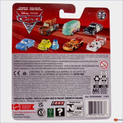 Disney Pixar Cars Lightning McQueen with Racing Wheels Metal 2021